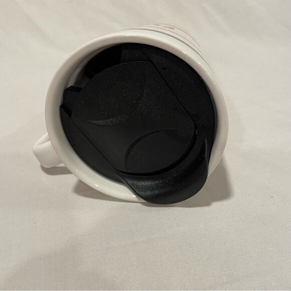 Peace & Joy travel mug with handle by St. Nicholas Square - Picture 7 of 9